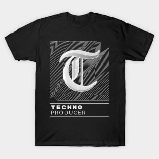 Techno Producer "T" T-Shirt